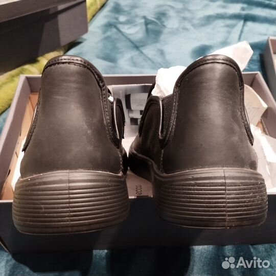 Ботинки школьные ecco размер 39