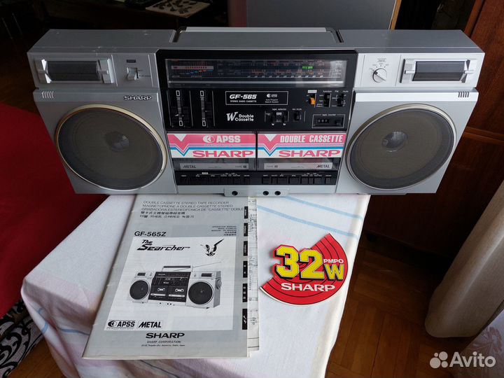 Кассетная магнитола Sharp GF - 565 Z