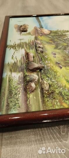 Картина маслом на холсте пейзаж