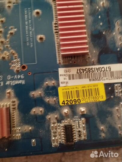 Видеокарта asus en6600