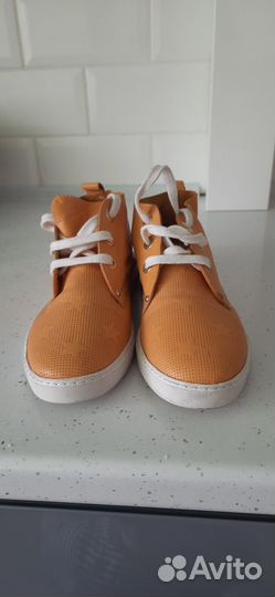 Кеды из натуральной кожи женские