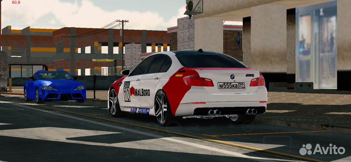 Винил BMW M5 F10 в Car Parking