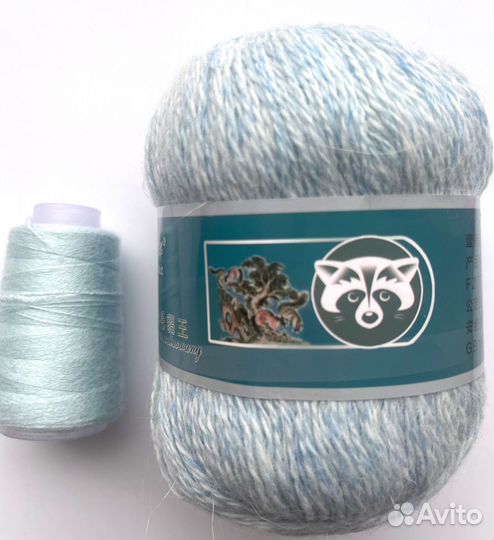Ангора. Пряжа ангора 80. Пух норки