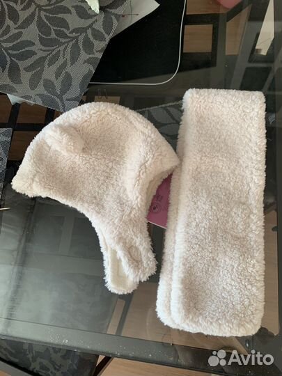 Шапка и шарф zara