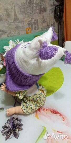 Шапка зимняя для малышки