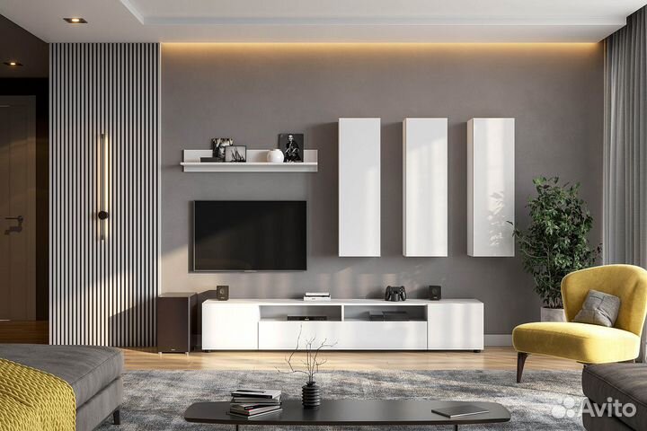 Тв тумба. Стиль Икея. Подвесная/напольная