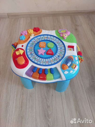 Развивающий столик baby go, развивающий коврик