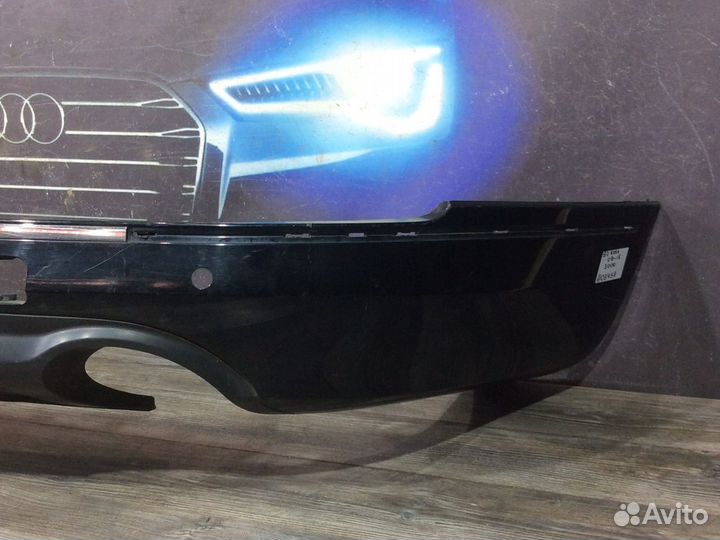 Задний бампер нижняя часть Audi Q7 рестайлинг
