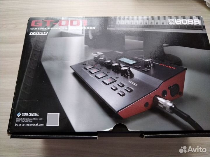 Гитарный процессор Boss GT-001
