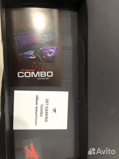 Игровая клавиатура, игровая мышь, коврик