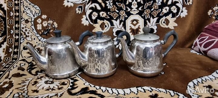 Чайник заварочный Мельхиор СССР