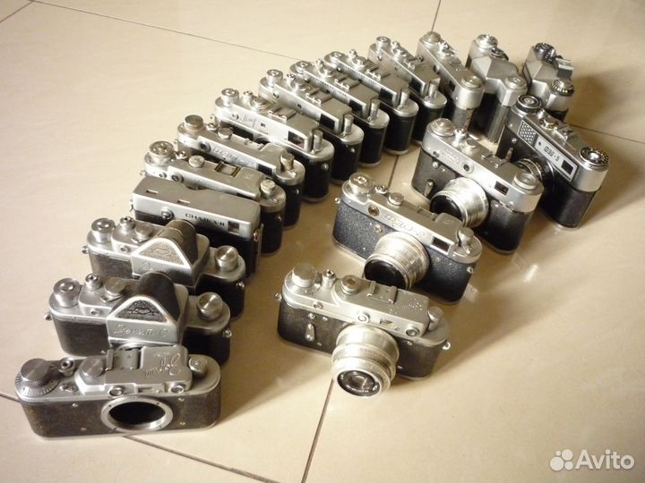 Фотоаппарат Зоркий, Фэд, Мир и другие