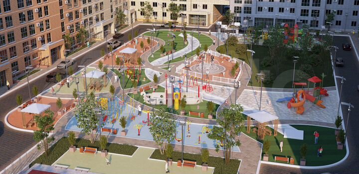 2-к. квартира, 57,8 м², 6/14 эт.