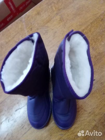 Сапожки gravall дутики для детей зимние