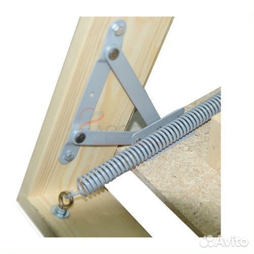 Деревянная чердачная лестница чл-07 600х1205