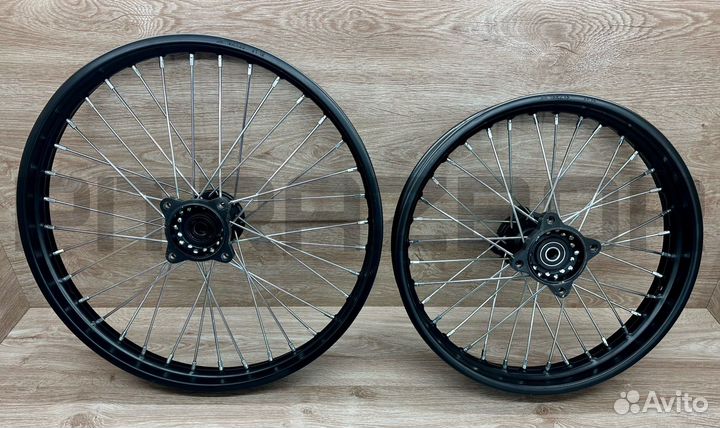 Компл. дисков 19/16 (в сборе) новые, питбайк