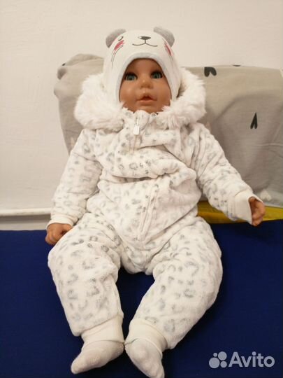 Кукла как реборн годов СССР. 67см