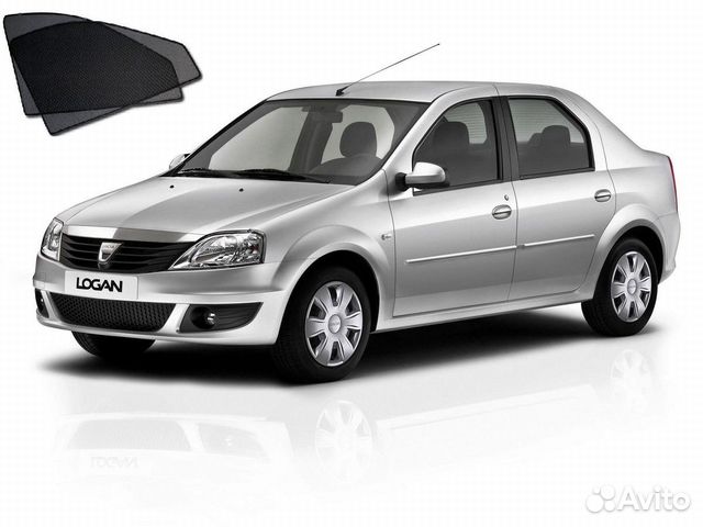 Автошторки Renault Logan на магнитах, в наличии