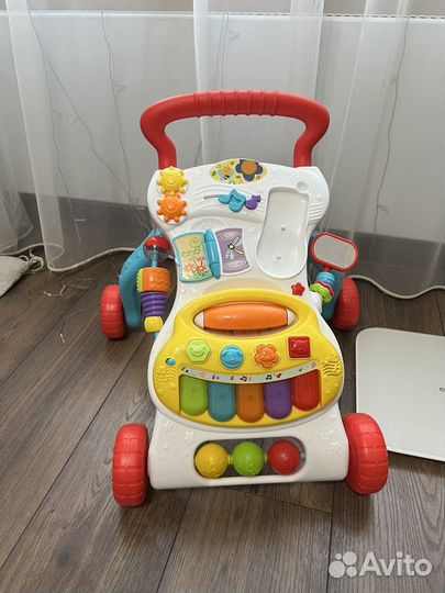 Машинка-каталка ходунки детские