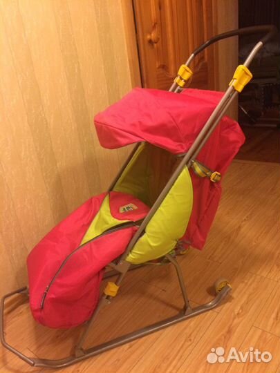 Коляска санки