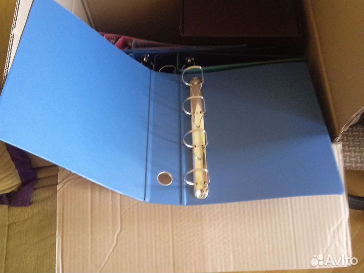 Папка bantex на 4х кольцах ширина 6см