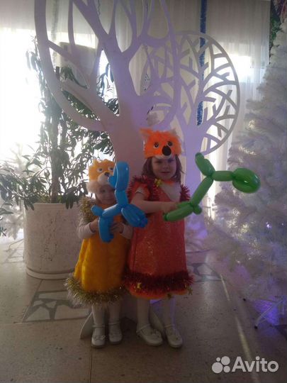 Новогодние костюмы для девочек 3-6лет