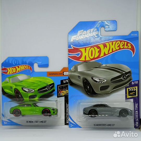 Машинки Hot Wheels Mercedes