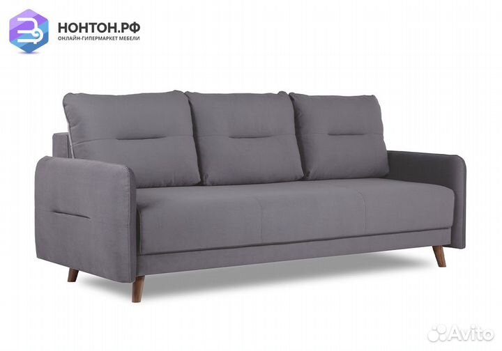 Диван пантограф Фолде серый