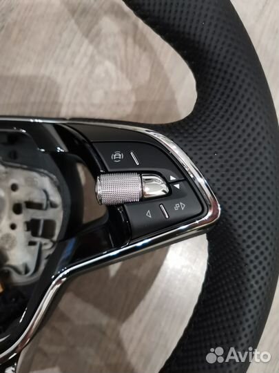 Спортивный руль skoda скос+ обогрев