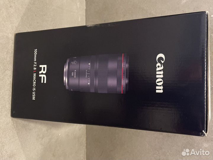 Canon RF 100mm F2.8L Macro IS USM Новые-Гарантия