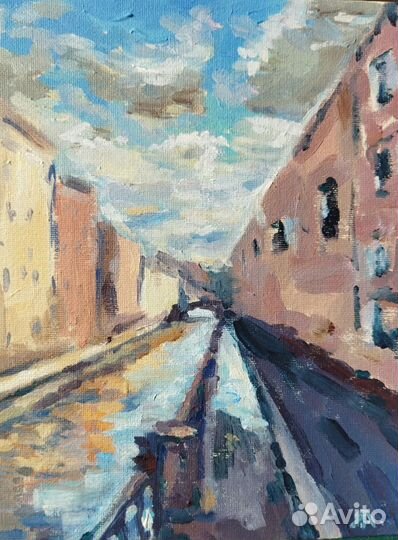 Картина маслом на холсте