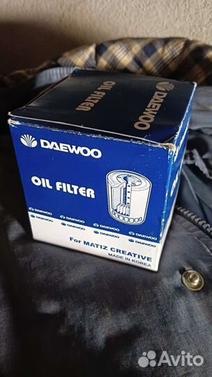 Фильтр масляный Aveo, Spark