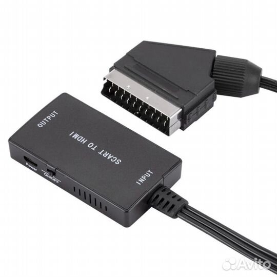 Переходник-конвертер Scart-hdmi 1080P