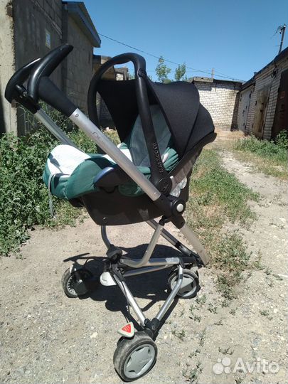 Автолюлька maxi cosi с колесной базой и изофикс