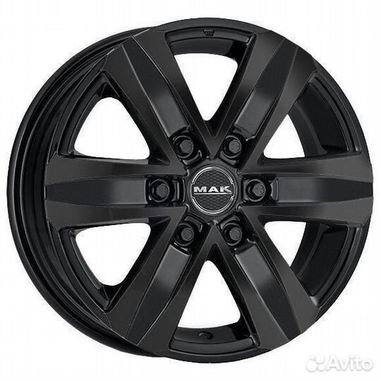Диски MAK Stone 6 8x18 6*139.7 ET35 DIA67.1 Gloss Black Литой