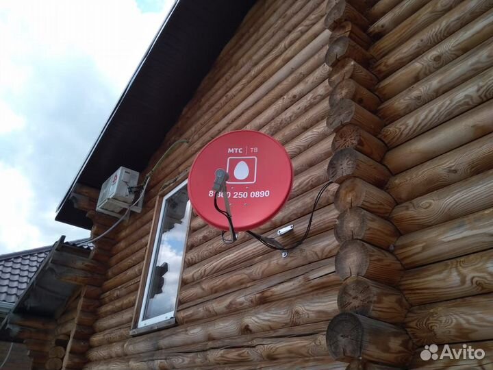 Спутниковое телевидение МТС продажа, установка