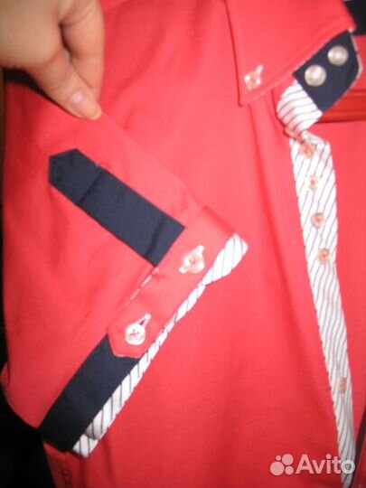 Новая рубашка 7сamice р. S для подростка