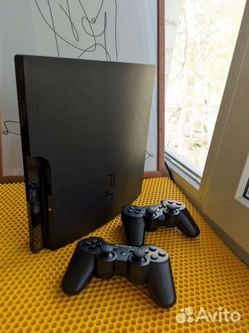 Игровая приставка ps3 slim прошитая