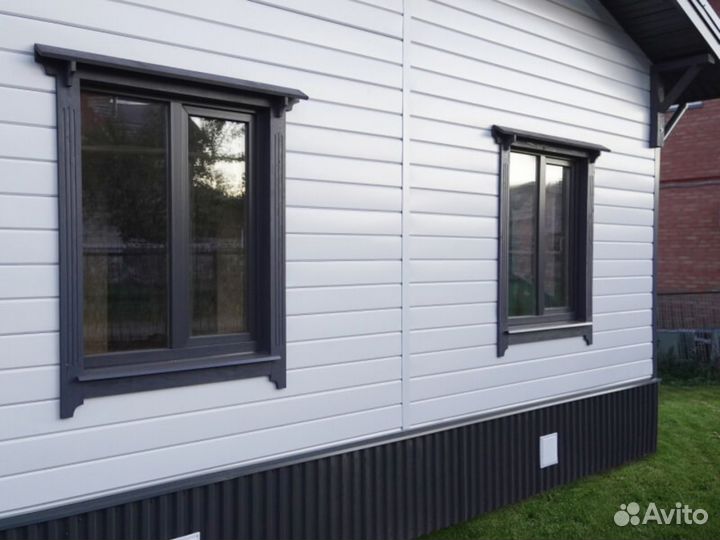 Сайдинг металлический для отделки