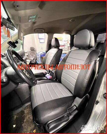 Чехлы Автопилот Nissan X-Trail T31 из экокожи