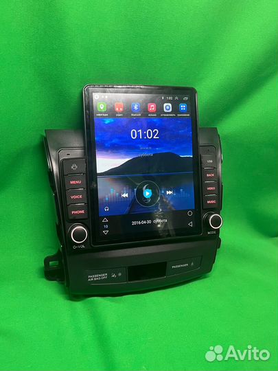 Магнитола mitsubishi outlander xl