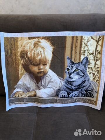 Картина вышитая ручная работа