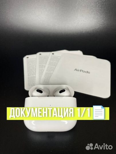 Aipods 3 гарантия + чехол самое лучшее качество