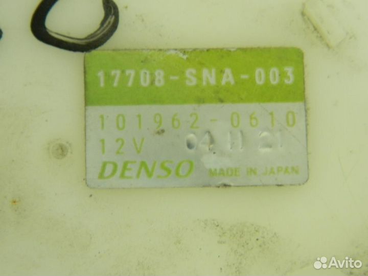 Насос топливный электрический Honda Civic 4D 2006