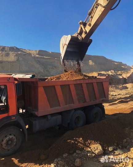 Песок карьерный