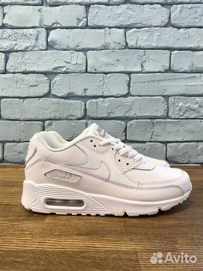 Кроссовки nike air max 90 белые