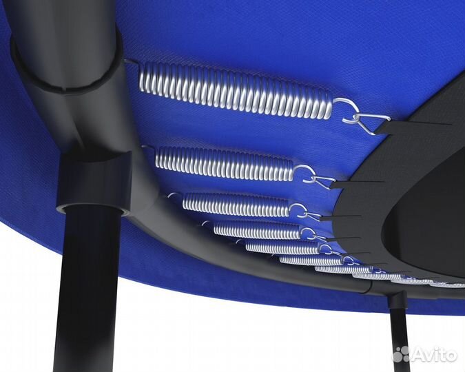 Батут для дачи с сеткой Триумф Норд Чемпион 244 см