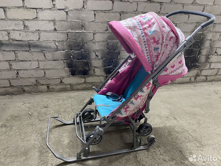 Коляска санки