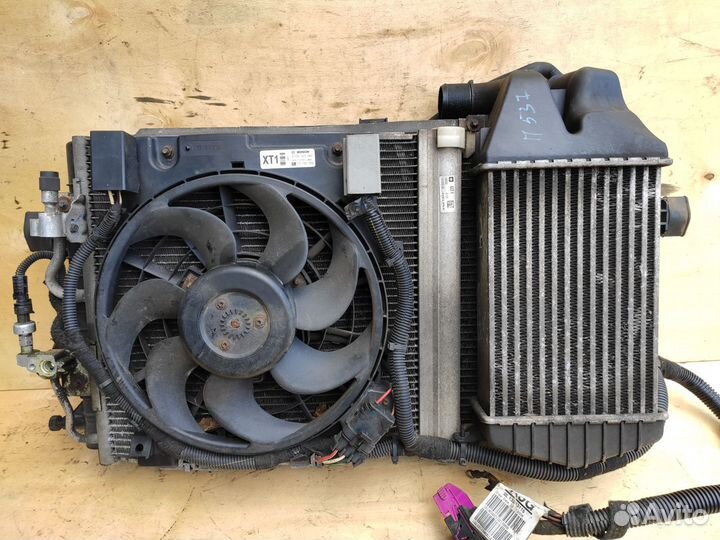 Кассета радиаторов Z17DTR Z17DTJ Astra H Zafira B