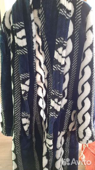 Халат мужской банный махровый